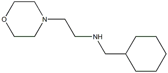 (cyclohexylmethyl)[2-(morpholin-4-yl)ethyl]amine,,结构式