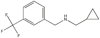 (cyclopropylmethyl)({[3-(trifluoromethyl)phenyl]methyl})amine|