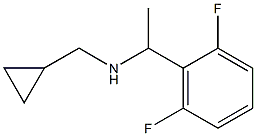 (cyclopropylmethyl)[1-(2,6-difluorophenyl)ethyl]amine