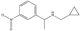 (cyclopropylmethyl)[1-(3-nitrophenyl)ethyl]amine|