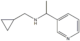 (cyclopropylmethyl)[1-(pyridin-3-yl)ethyl]amine,,结构式
