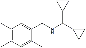 (dicyclopropylmethyl)[1-(2,4,5-trimethylphenyl)ethyl]amine,,结构式