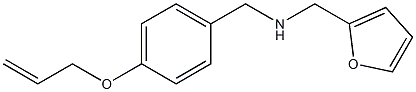  (furan-2-ylmethyl)({[4-(prop-2-en-1-yloxy)phenyl]methyl})amine