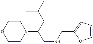 (furan-2-ylmethyl)[4-methyl-2-(morpholin-4-yl)pentyl]amine