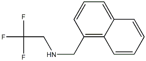 (naphthalen-1-ylmethyl)(2,2,2-trifluoroethyl)amine Structure