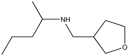 (oxolan-3-ylmethyl)(pentan-2-yl)amine 化学構造式