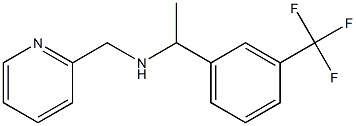 (pyridin-2-ylmethyl)({1-[3-(trifluoromethyl)phenyl]ethyl})amine|