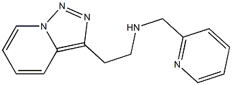 (pyridin-2-ylmethyl)(2-{[1,2,4]triazolo[3,4-a]pyridin-3-yl}ethyl)amine|