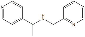 (pyridin-2-ylmethyl)[1-(pyridin-4-yl)ethyl]amine 结构式