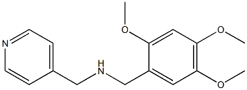 (pyridin-4-ylmethyl)[(2,4,5-trimethoxyphenyl)methyl]amine|