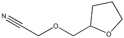 (tetrahydrofuran-2-ylmethoxy)acetonitrile,,结构式