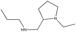 [(1-ethylpyrrolidin-2-yl)methyl](propyl)amine Structure