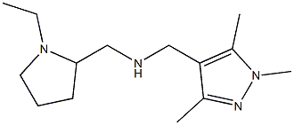 [(1-ethylpyrrolidin-2-yl)methyl][(1,3,5-trimethyl-1H-pyrazol-4-yl)methyl]amine