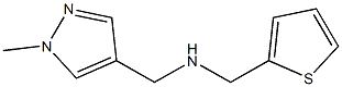 [(1-methyl-1H-pyrazol-4-yl)methyl](thiophen-2-ylmethyl)amine 化学構造式