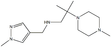 [(1-methyl-1H-pyrazol-4-yl)methyl][2-methyl-2-(4-methylpiperazin-1-yl)propyl]amine