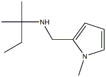 [(1-methyl-1H-pyrrol-2-yl)methyl](2-methylbutan-2-yl)amine Struktur