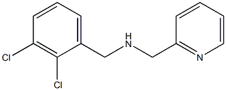 [(2,3-dichlorophenyl)methyl](pyridin-2-ylmethyl)amine Struktur