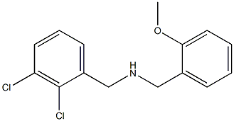 [(2,3-dichlorophenyl)methyl][(2-methoxyphenyl)methyl]amine Struktur