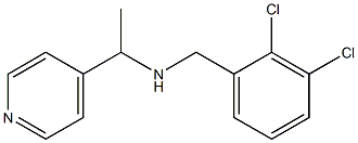 [(2,3-dichlorophenyl)methyl][1-(pyridin-4-yl)ethyl]amine Structure