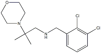 [(2,3-dichlorophenyl)methyl][2-methyl-2-(morpholin-4-yl)propyl]amine Struktur