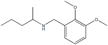 [(2,3-dimethoxyphenyl)methyl](pentan-2-yl)amine Structure