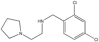 [(2,4-dichlorophenyl)methyl][2-(pyrrolidin-1-yl)ethyl]amine Struktur
