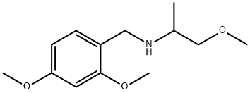 [(2,4-dimethoxyphenyl)methyl](1-methoxypropan-2-yl)amine 结构式