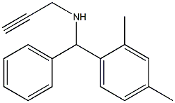 [(2,4-dimethylphenyl)(phenyl)methyl](prop-2-yn-1-yl)amine