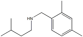 [(2,4-dimethylphenyl)methyl](3-methylbutyl)amine Structure