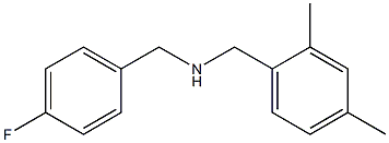 [(2,4-dimethylphenyl)methyl][(4-fluorophenyl)methyl]amine