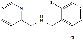 [(2,6-dichlorophenyl)methyl](pyridin-2-ylmethyl)amine Structure