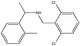 [(2,6-dichlorophenyl)methyl][1-(2-methylphenyl)ethyl]amine Structure