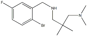 [(2-bromo-5-fluorophenyl)methyl]({2-[(dimethylamino)methyl]-2-methylpropyl})amine