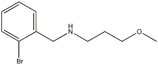 [(2-bromophenyl)methyl](3-methoxypropyl)amine Structure