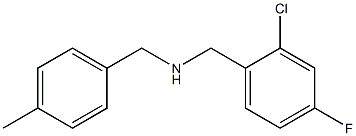 [(2-chloro-4-fluorophenyl)methyl][(4-methylphenyl)methyl]amine