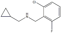 [(2-chloro-6-fluorophenyl)methyl](cyclopropylmethyl)amine|