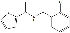 [(2-chlorophenyl)methyl][1-(thiophen-2-yl)ethyl]amine Structure