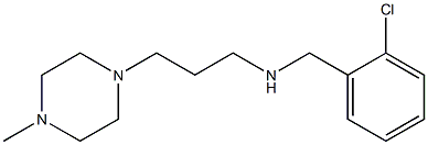 [(2-chlorophenyl)methyl][3-(4-methylpiperazin-1-yl)propyl]amine Structure