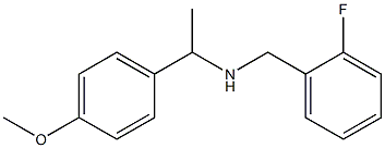 [(2-fluorophenyl)methyl][1-(4-methoxyphenyl)ethyl]amine