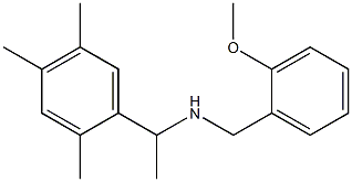 [(2-methoxyphenyl)methyl][1-(2,4,5-trimethylphenyl)ethyl]amine Structure