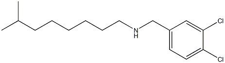 [(3,4-dichlorophenyl)methyl](7-methyloctyl)amine,,结构式