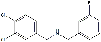 [(3,4-dichlorophenyl)methyl][(3-fluorophenyl)methyl]amine 化学構造式