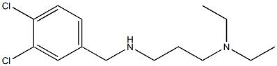 [(3,4-dichlorophenyl)methyl][3-(diethylamino)propyl]amine 结构式