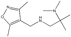[(3,5-dimethyl-1,2-oxazol-4-yl)methyl][2-(dimethylamino)-2-methylpropyl]amine Structure