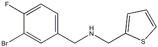 [(3-bromo-4-fluorophenyl)methyl](thiophen-2-ylmethyl)amine