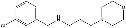  [(3-chlorophenyl)methyl][3-(morpholin-4-yl)propyl]amine