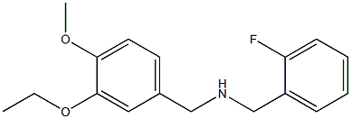[(3-ethoxy-4-methoxyphenyl)methyl][(2-fluorophenyl)methyl]amine