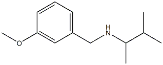 [(3-methoxyphenyl)methyl](3-methylbutan-2-yl)amine Struktur