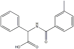 [(3-methylbenzoyl)amino](phenyl)acetic acid