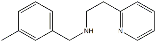 [(3-methylphenyl)methyl][2-(pyridin-2-yl)ethyl]amine Struktur